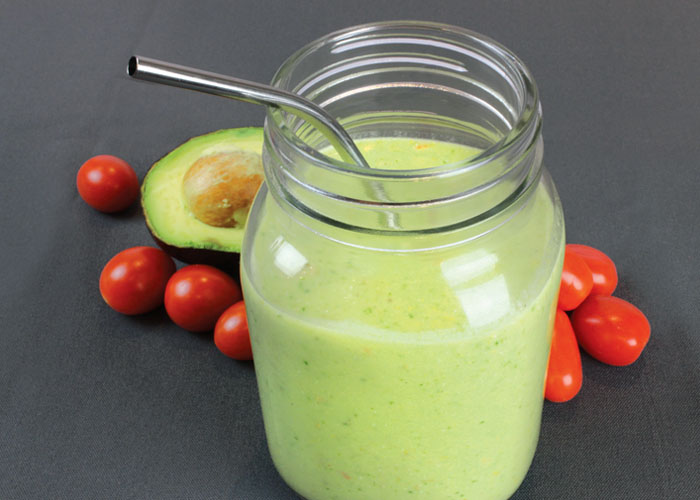 Savory Avocado Tomato Smoothie